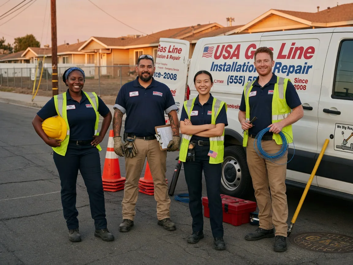 Gas Line Installation company in Diamond Bar, CA